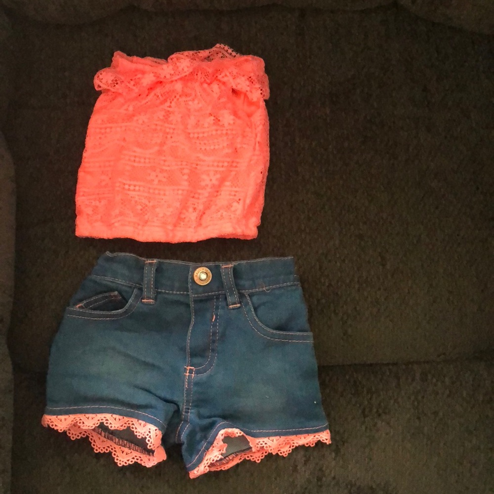 6/9 month baby phat summer outfit